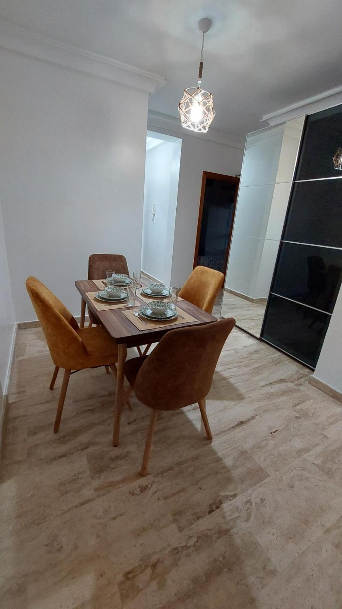 Appartement Avec Piscines, Vue Sur Mer Et Acces A La Plage A Achakar Hill, Tanger. Exterior foto