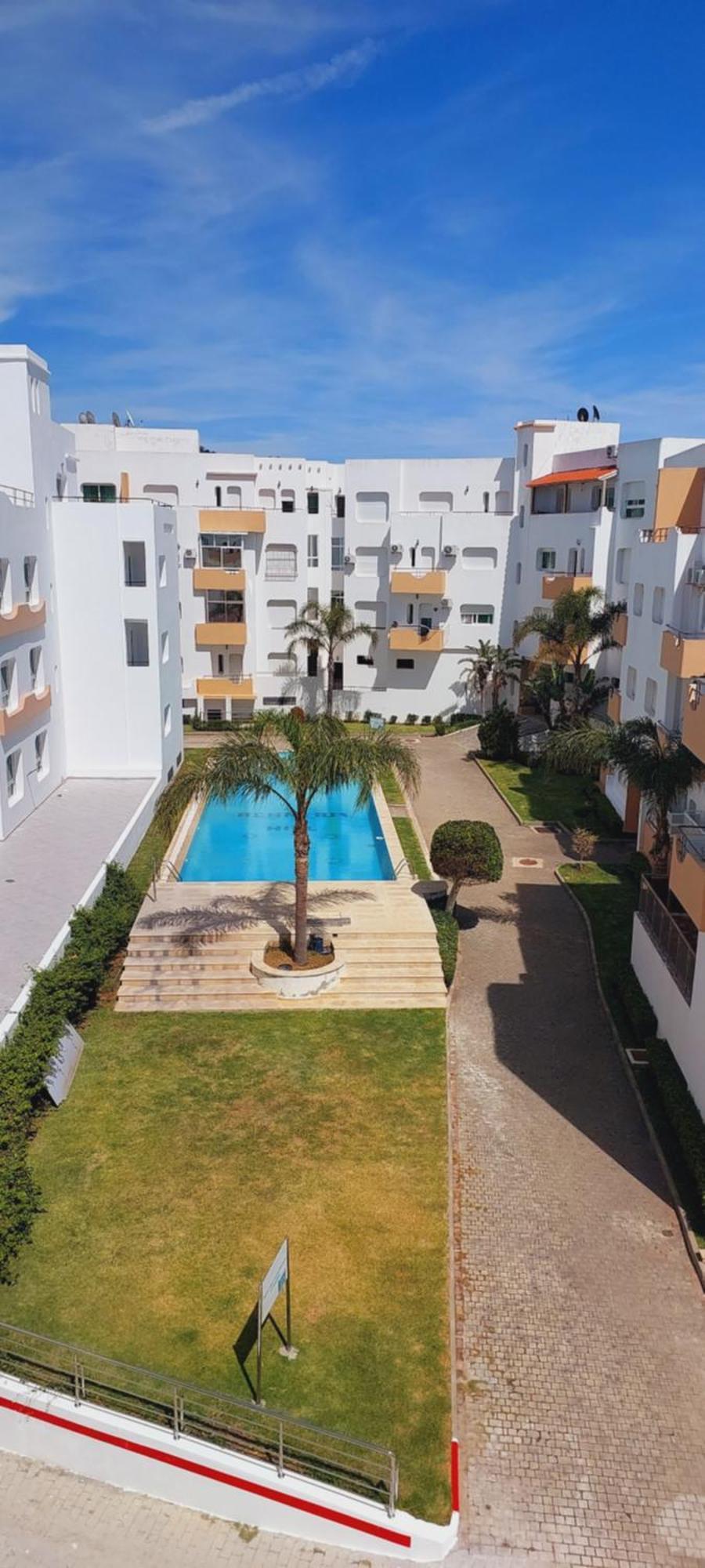 Appartement Avec Piscines, Vue Sur Mer Et Acces A La Plage A Achakar Hill, Tanger. Exterior foto